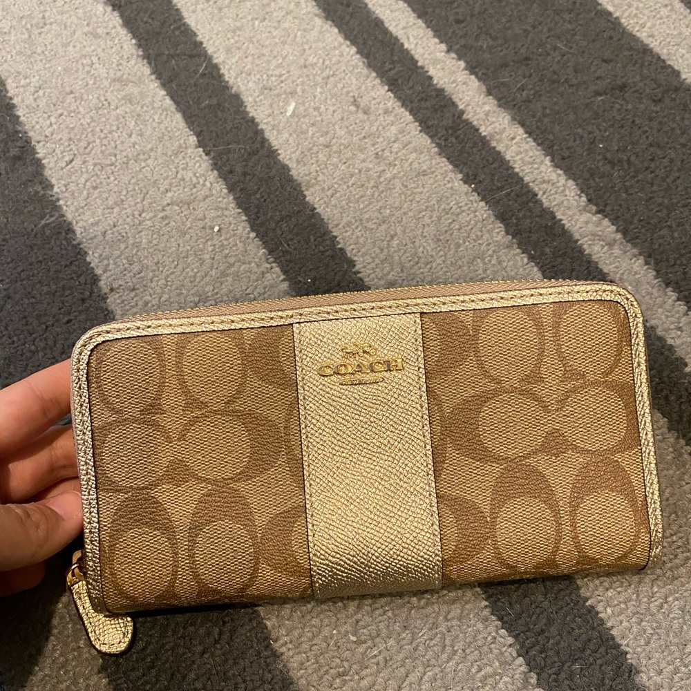 Coach Metallic Wallet